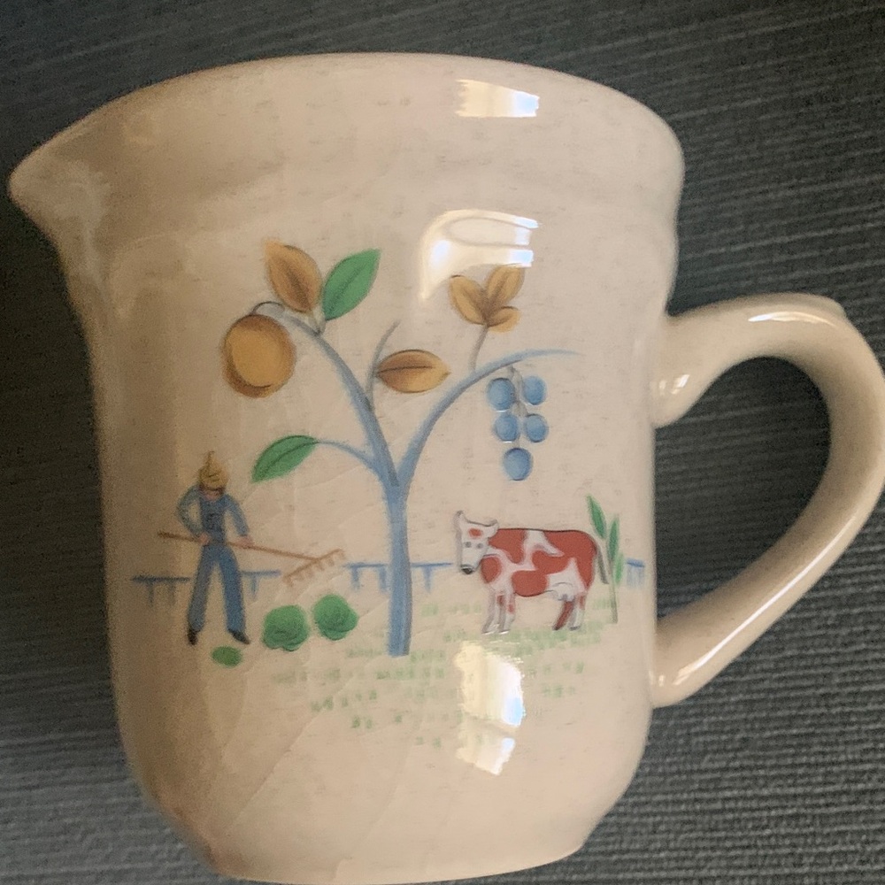 International Heartland Floral Stoneware Salt/Pepper & Sugar/Creamer Kitchen Set - Picture 6 of 10